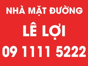 Bán nhà mặt đường Lê Lợi Ngô Quyền Hải Phòng